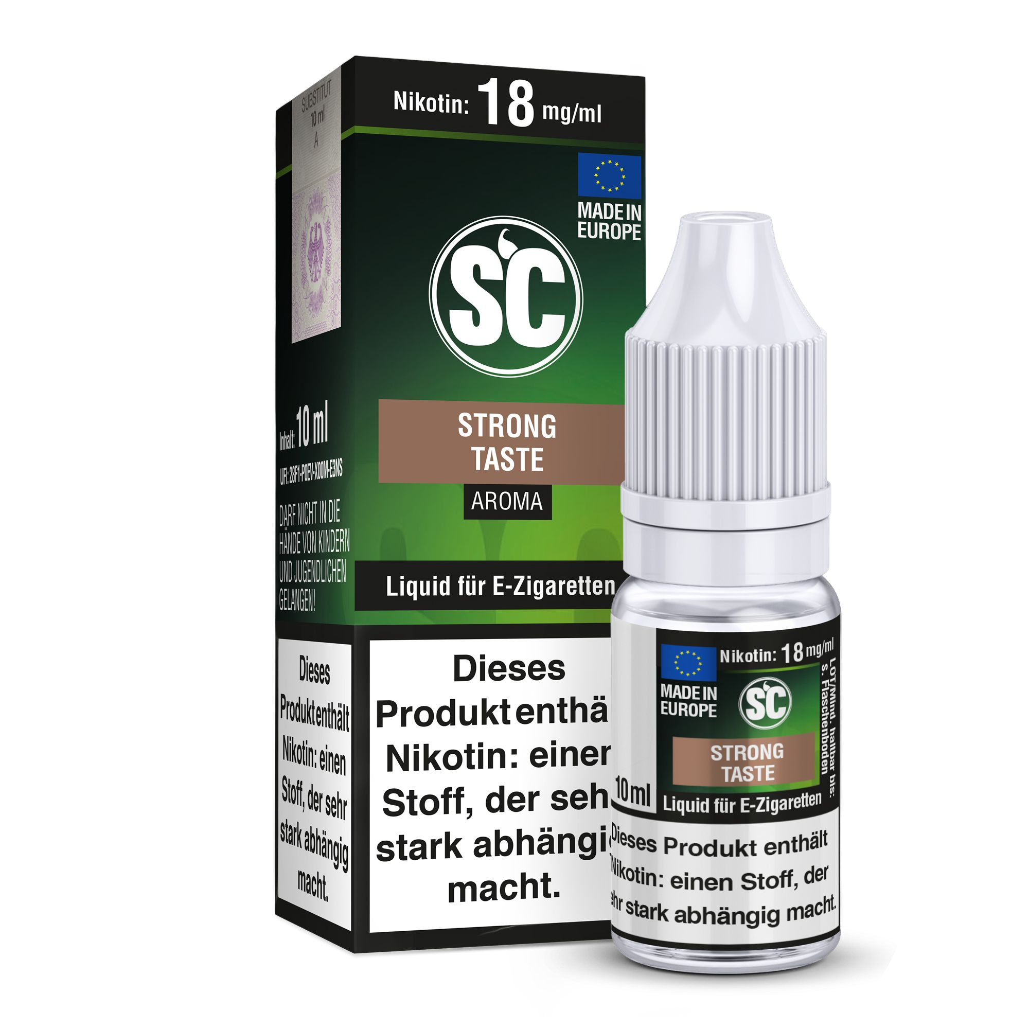 SC - Strong Taste Tabak Liquid 12 mg/ml